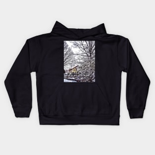 Winter Scene Kids Hoodie